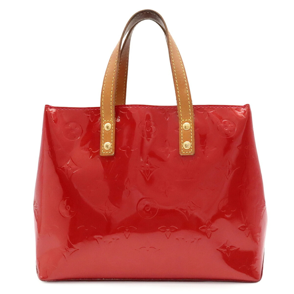 LOUIS VUITTON Louis Vuitton Monogram Vernis Lead PM Handbag Mini Tote Patent ...